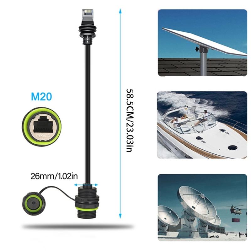 Networking Adapter Cable For Gen3 Mini Satellite To RJ45 Conversion Efficient and Waterproof