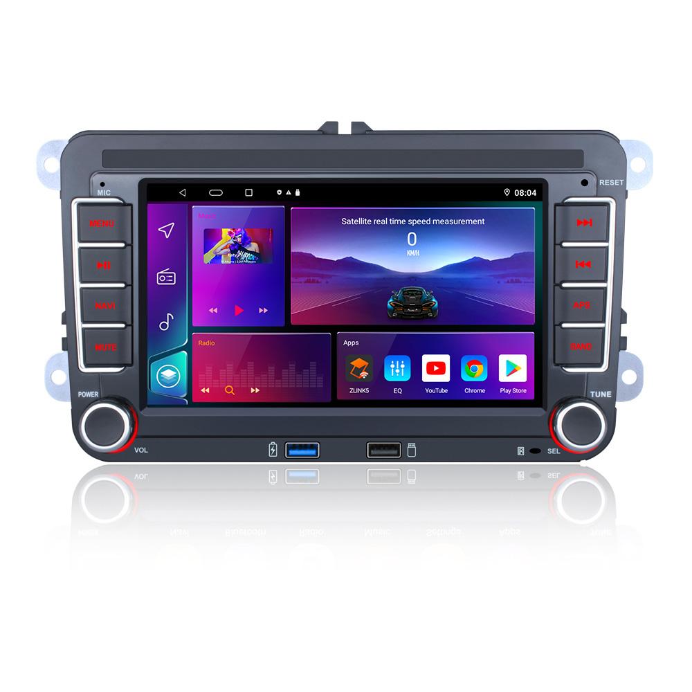 7" bilspiller for Volkswagen VW CC Passat B7 Polo Golf 5 6 Jetta mk5 mk6 Mirrorlink FM WIFI GPS RDS Wireless Carplay