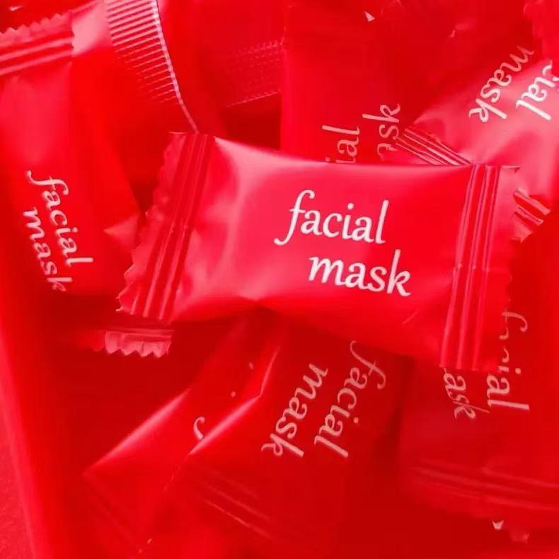 Μίας Χρήσης Συμπιεσμένη Βαμβακερή Μάσκα Ομορφιάς - Φιλική για Ταξίδι, Μη Υφασμένο Ύφασμα