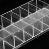 Desktop Electronic Organizer Box with 8 Cells Japanese Office Household Accessories