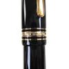 Excellent MONTBLANC fountain pen Meisterstück 149 white star Black gold 14K mens Used