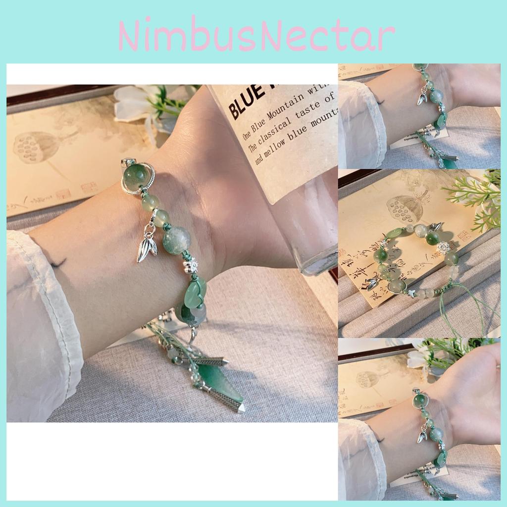 Chinese Inspired Lotus Butterfly Bracelet For Women Friendship Jewelry