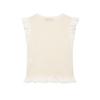 Womens 2026 French Style Sleeveless Knit Top Slim Fit Hollow Out Sweater