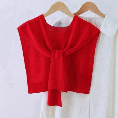 Versatile Women's Thin Knitted Shawl for Sun Protection and Air-Conditioned Rooms