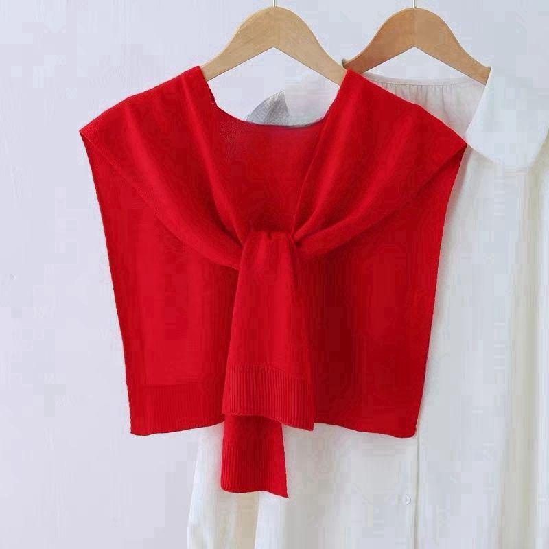 

Універсальна жіноча тонка в язана шаль для захисту від сонця та приміщень з кондиціонером