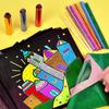 DIY Cartoon Magical Transfer Painting Crafts for Kids Arts and Crafts Toys Children Creative Educational Learning Drawing Toys