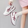 Fashion Thick-soled Sneakers for Women 2025 Spring and Autumn New Women Shoes Versatile Fashion Casual White Shoes