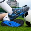 31-44  Kids Football Shoes Shock Absorption Anti-skid and Wear-resistant Long Spike Outdoor Sports Training Football Shoes