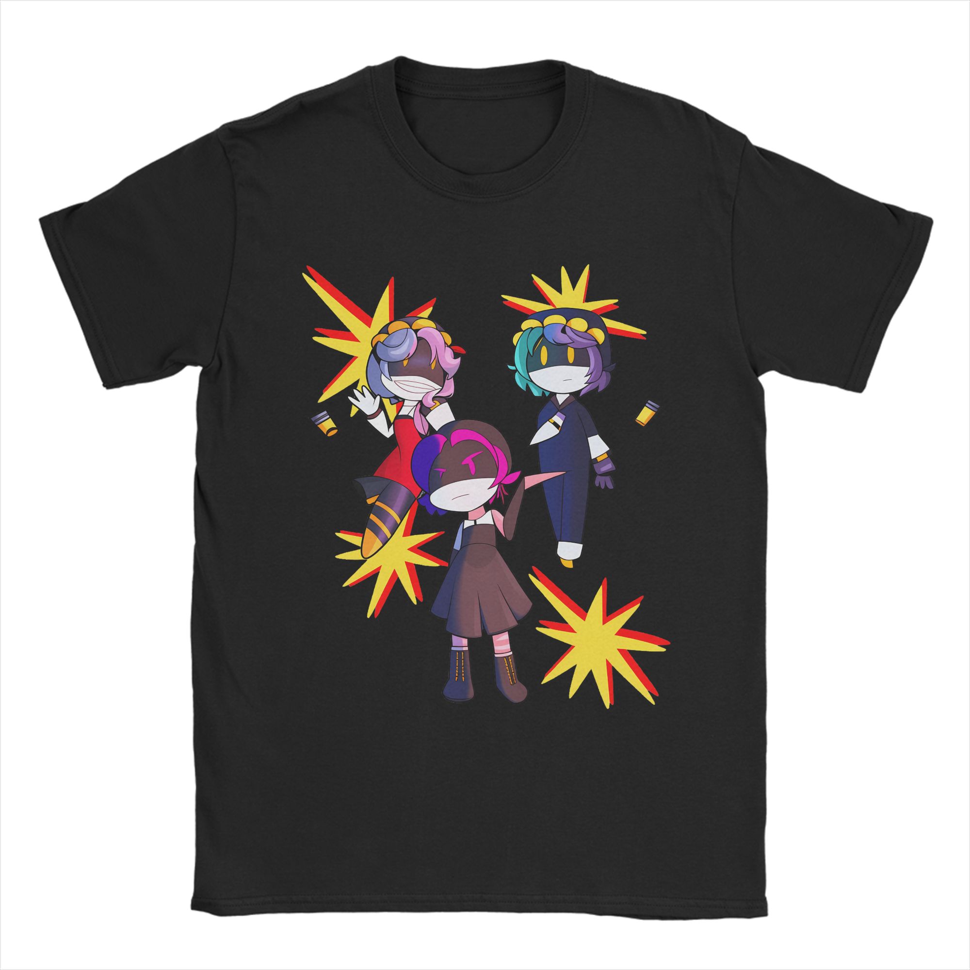 

Murder Drones T Shirts Men 100% Cotton Hipster T-Shirts O Neck Tees Short Sleeve Clothes Summer S