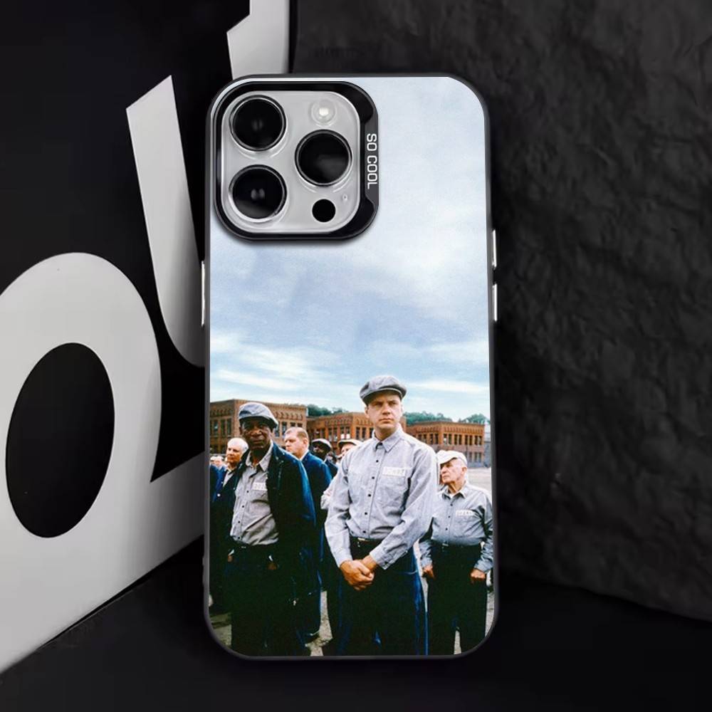 

Shawshank Phone Case For iPhone 17,16,15,14,13,12,11 Plus,Pro Max,XS,Colorful Silver Phone case Funda Cover iPhone16promax