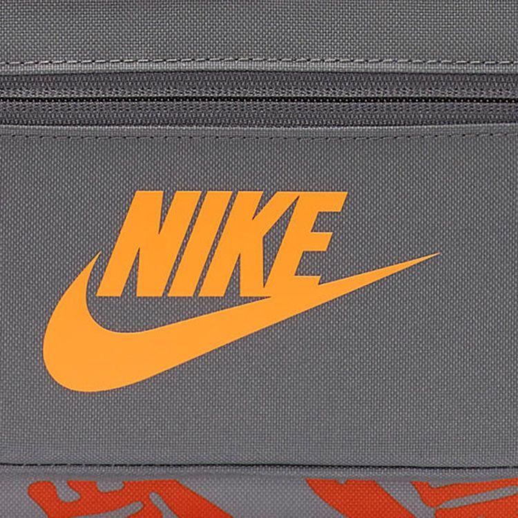 Nike All Over Logo Print Casual Trendy Sports Zipper Backpack Unisex Backpack Gray DB3261-084