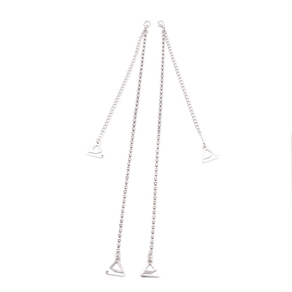 Fashion Metal Bras Straps Aniti-slip Rhinestone Underwear Strap Pearl Adjustable Women Lingerie Accessories