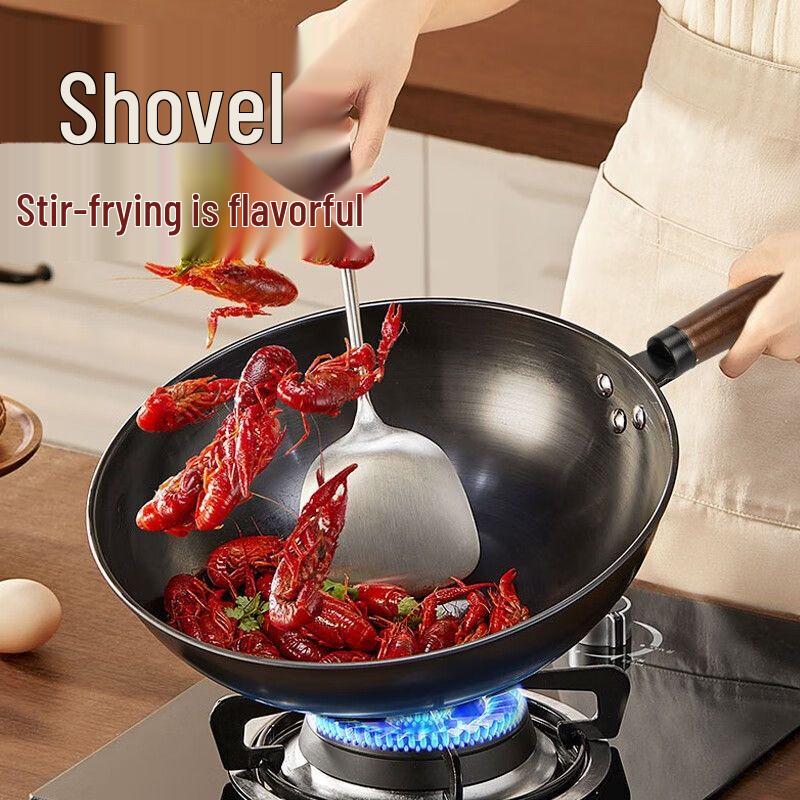 Shangheng 32CM Cast Iron Wok
