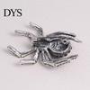 Vintage Women Rhinestone Inlaid Spider Brooch Pin Bag Badge Lapel Jewelry Gift