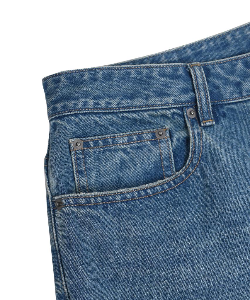 YALE Women'S Straight Denim Pants_Blue
