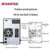 SANTAK Online UPS for Servers and PCs CN plug (adapter included)