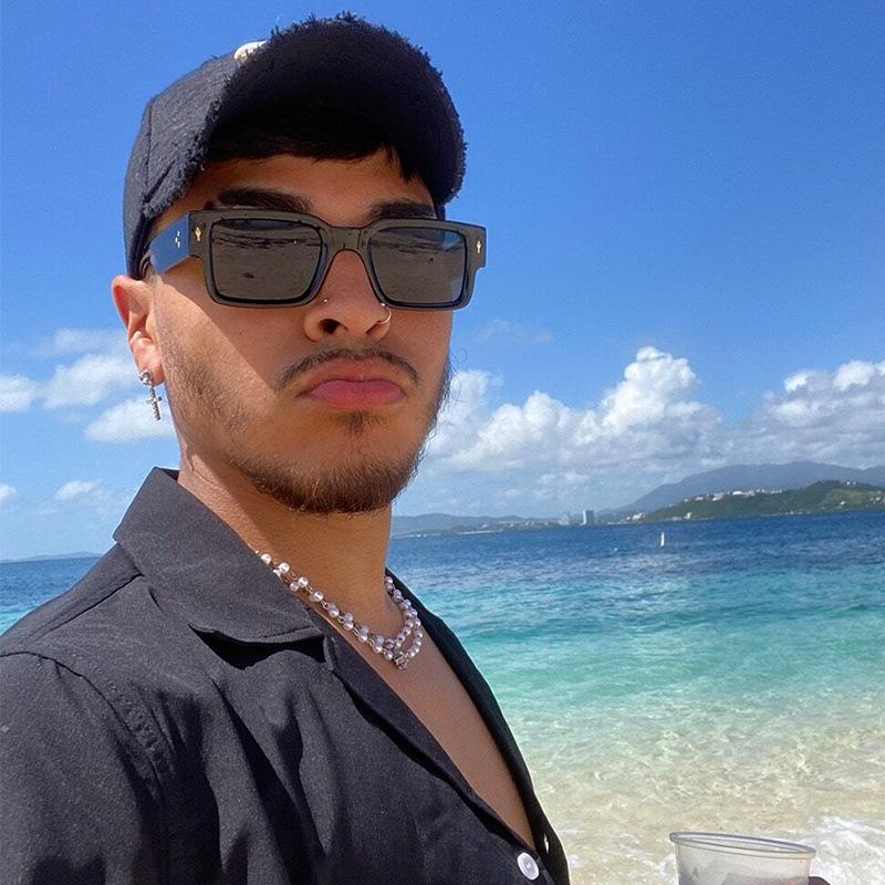 Small Square Sunglasses Women Men Travel Luxury Male Shades Female Uv400 Brand   Retro Designer