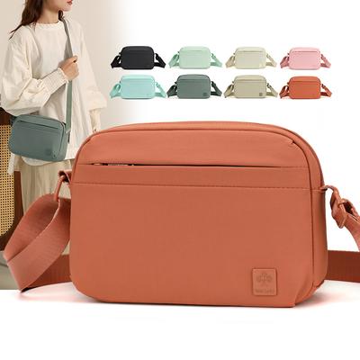 High Quality Nylon Women's Shoulder Bags Solid Color Design Crossbody Bags And Purse Ladies Casual Travel Messenger Commuter