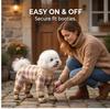 Waterproof 4-Legged Dog Coveralls, Anti-Dirt Pet Outfit for Small to Medium Dogs, Outdoor Walking Wear