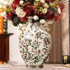 Ceramic Home Accessories Living Room Flower Arrangement Modern Light Luxury Dried Flower Vase Decoration Ornaments