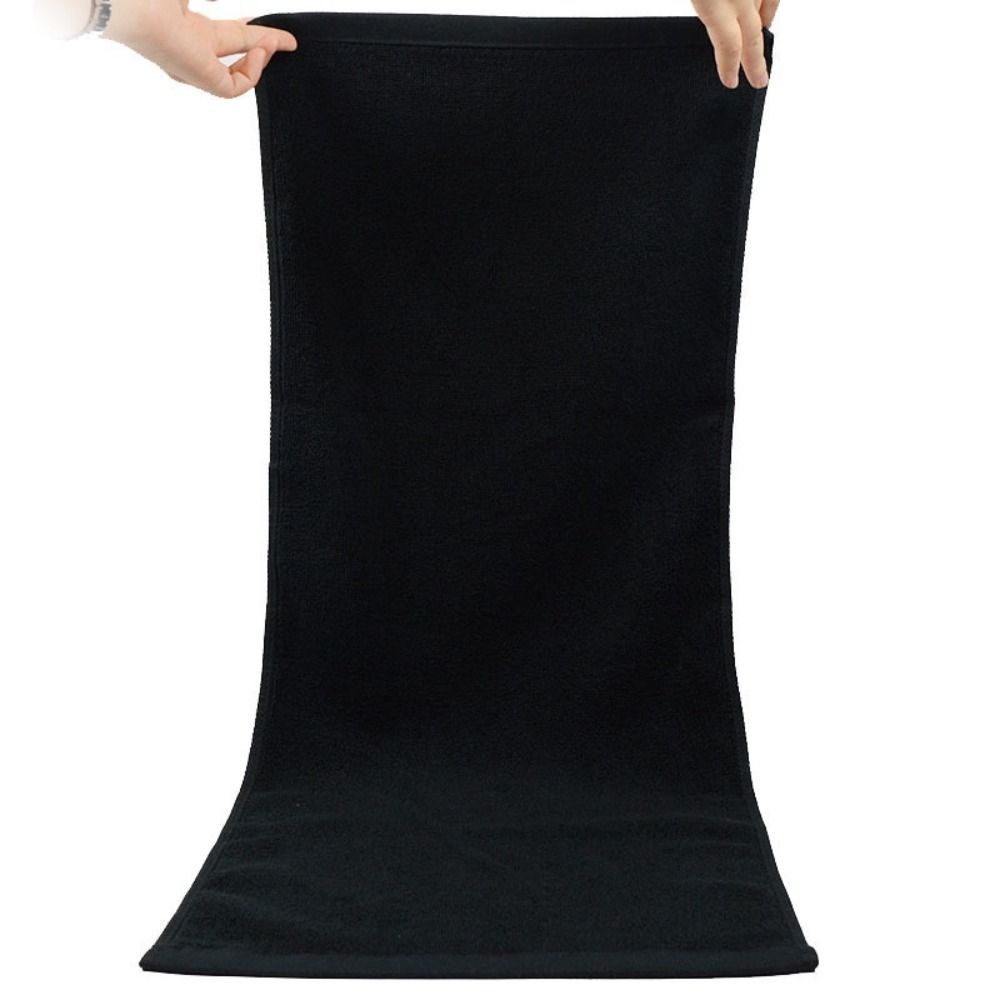 Thick Shower Face Towels Black Household Towel Bathroom Accessories Bath Towel Sports