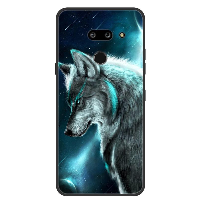 Para LG G8 ThinQ Funda Suave Silicona TPU Funda para Teléfono para LG G8 ThinQ Cubierta Trasera G8thinQ G 8 Protectora Bumper Fundas Shells
