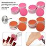 100 Professional Manicure Sandpaper Discs For Precise Grinding And Salon Quality Results With Portable Storage Case