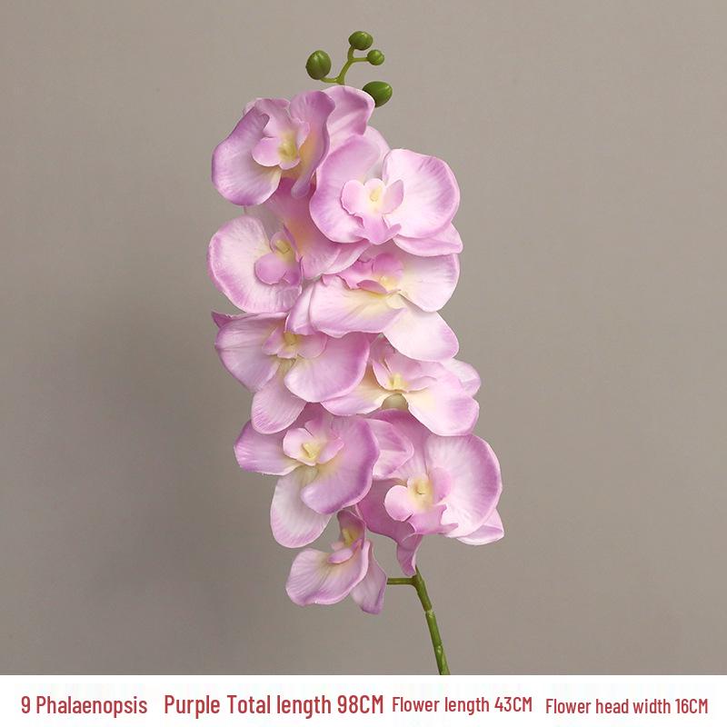 Luxury Realistic Phalaenopsis Artificial Flower for Weddings and Home Décor