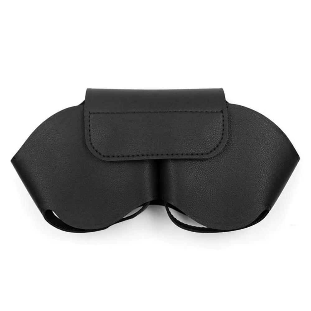 Per cuffie Airpods Max Custodia Protettiva Intelligente Custodia Morbida in Pelle Contro Cadute e Graffi Accessori per Cuffie nero