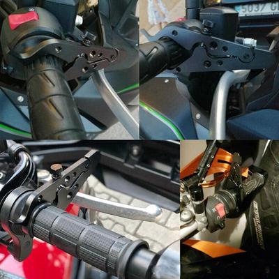 Motorcycle Cruise Control For Mb-Ot312-Bk High Grade Assist Aluminum Retainer Universal Grip Lo Q2U2