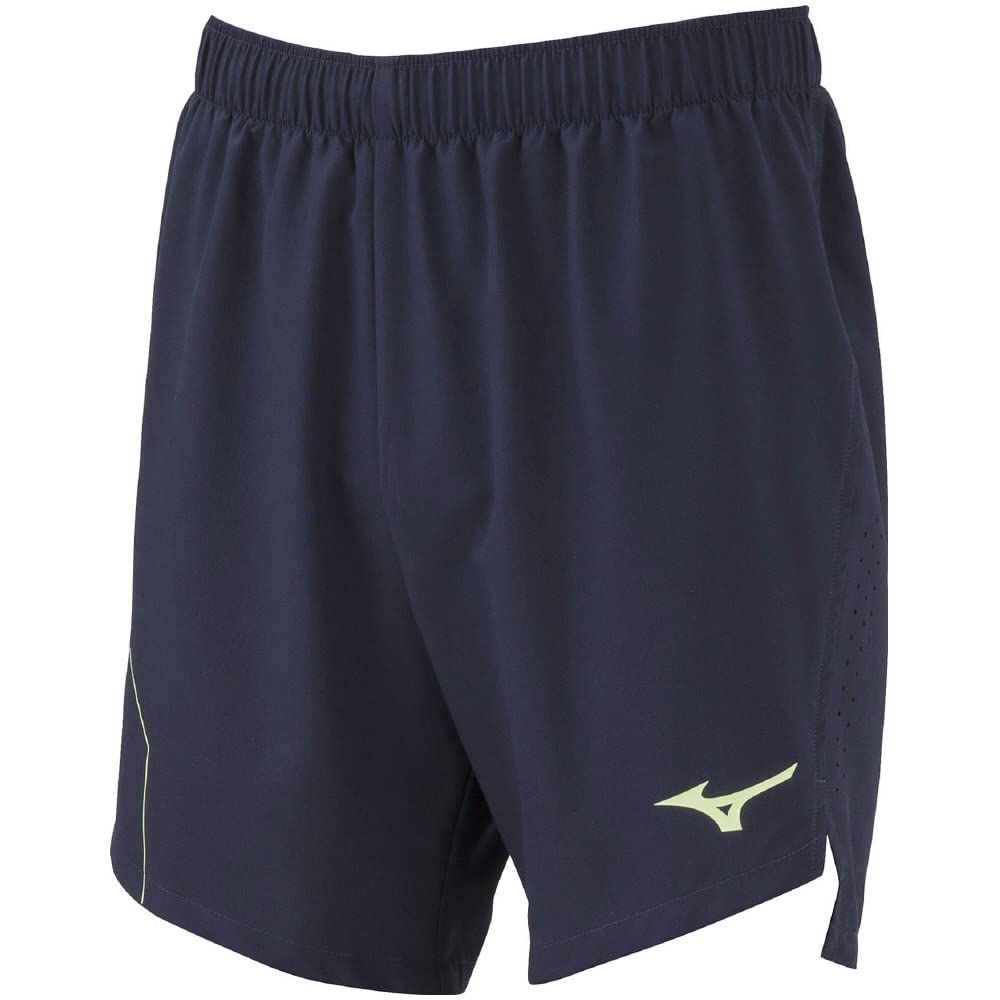 

Mizuno Running and Track Practice Dynamotion Deep XL Shorts, Fit, Moisture-Wicking, Quick-Drying, U2MB2016, Navy,
