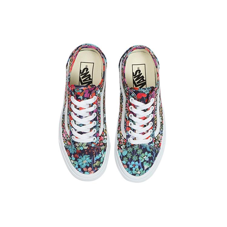 Old Skool Liberty Fabrics x Old Skool Vans Tapered 'Patchwork Floral - Black Multi' VN0A54F44TR