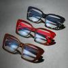 Oversized Blue Light Blocking Glasses for Women Men Fashion Square Eyeglasses Frames Unisex Stylish Optical Spectacle Eyewear