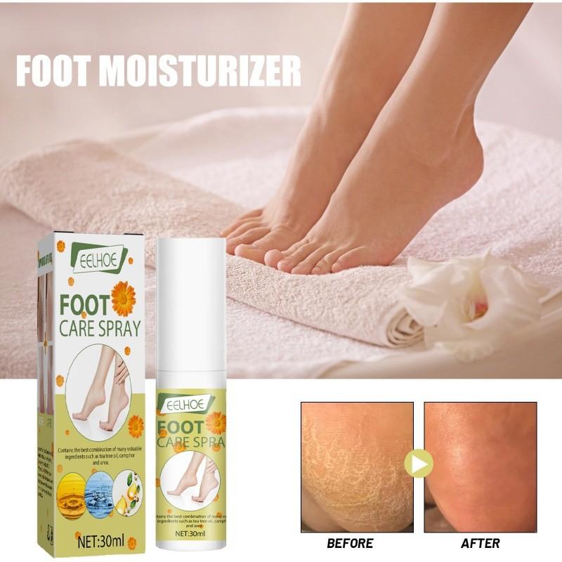 Eelhoe Moisturizing Foot Care Spray For Exfoliating Dead Skin And Softening Calluses 30ml