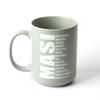 Masi Ceramic Tea Coffee Mug (Mint Gray)