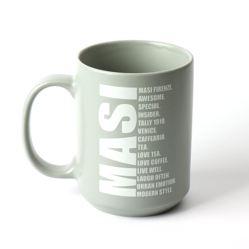 Masi Ceramic Tea Coffee Mug (Mint Gray)