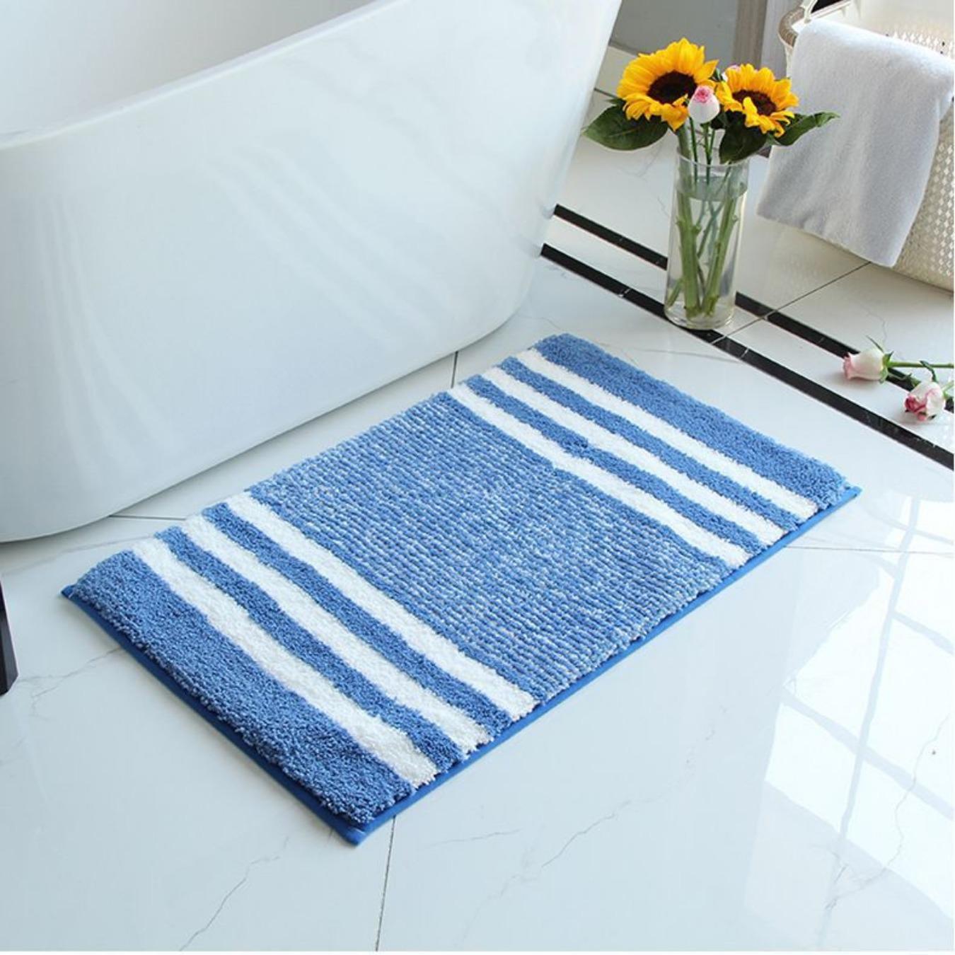 Коралловый флисовый тисненый коврик для ванной комнаты из кашемира — фото 6