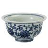 Ceramic Blue and White Underglaze Large Master Single Tasting Kung Fu Tea Bowl Retro Handheld Cup Wholesale