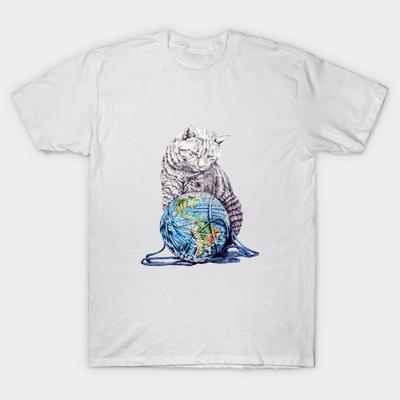 Camiseta Mujer Nuestra Deidad Felina Muestra Restricción Impresión Harajuku Camiseta Kawaii Verano Manga Corta Camiseta Femenina Top Camiseta
