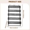 Bracelet Display Stand Bangle Holder 5 Tiers Multipurpose Watch Showcase Rack for Bedroom
