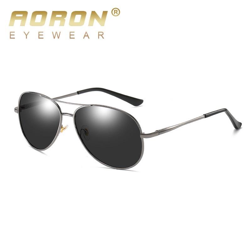 aoron More Than 100 Colors Polarized Sunglasses for Men Women Fashion Design Metal Frame Outdoor UV400 Anti Glare Driving Glasses