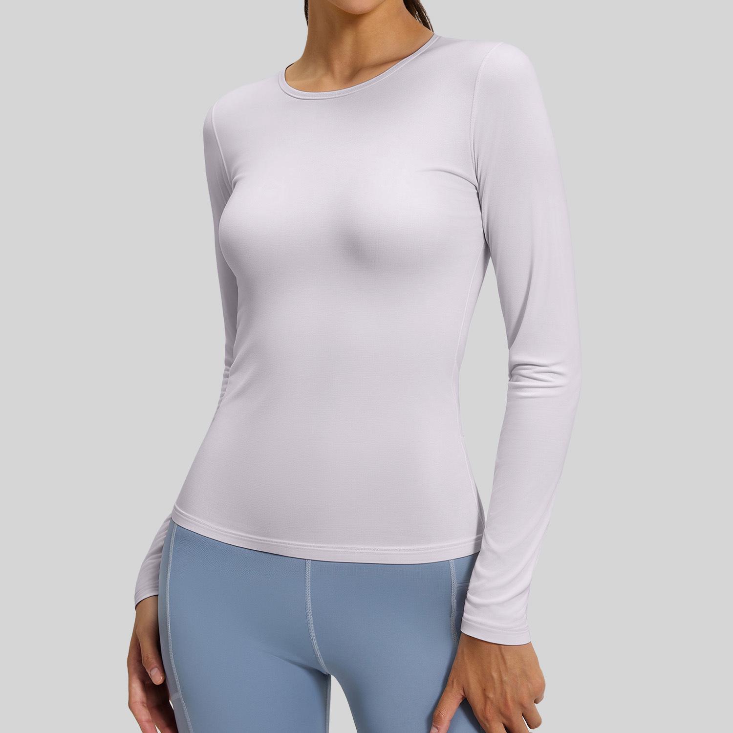 2026 Spring/Autumn Slimming Bare-Feel Long Sleeve Yoga & Pilates Top S