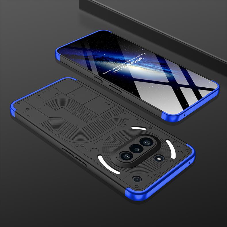 

For Nothing Phone (3a) 3A Case GKK Hard PC Shockproof 360 Full Protection Three-stage Combination Cover For NothingPhone 3A For Nothing Phone 3a