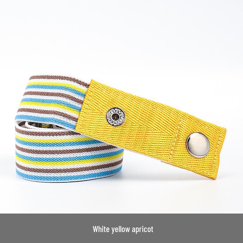 Lazy Unisex Elastic Belt: No-Tie, Seamless, Invisible Canvas Belt for Jeans
