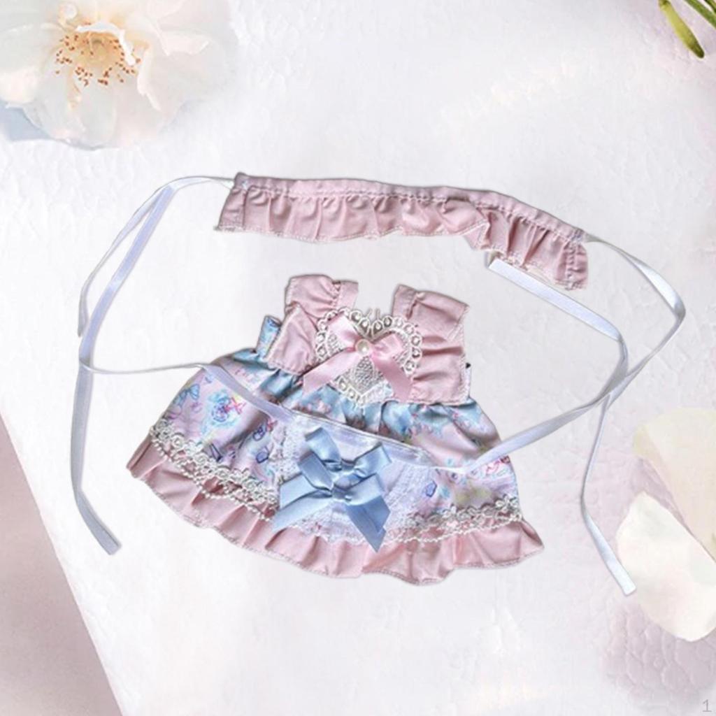 20cm Cute Doll Dress Clothing Detachable Flexibility Pendant Soft Educational Fashion