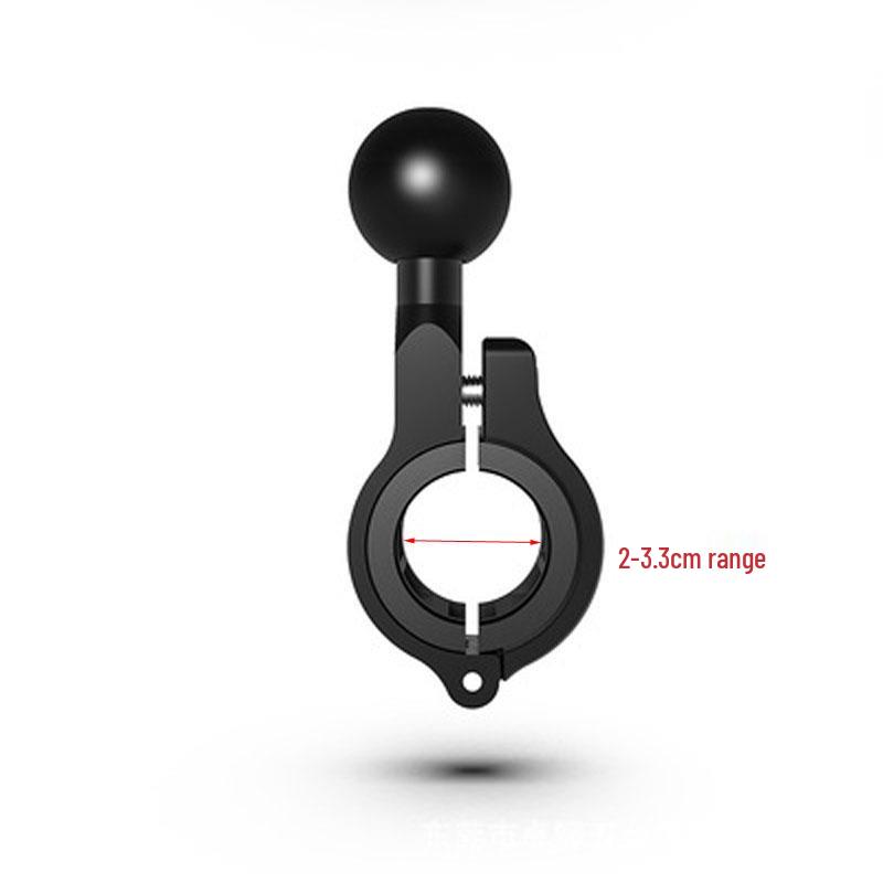 17mm Ball Head Phone Mount with Magnetic Suction Cup and Aluminum Connector for Car.
