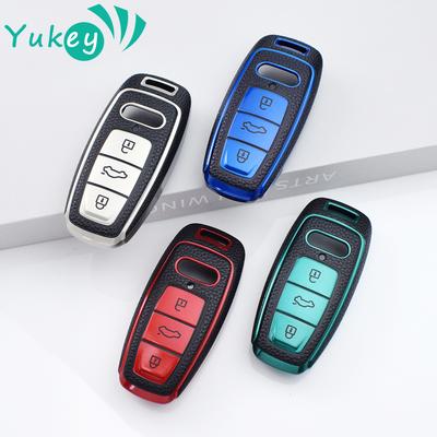 Funda de TPU para Llave Remota de Coche Carcasa Fob Para Q8 RS Q8 A6 C8 S6 RS6 A7 S7 RS7 A3 8Y A8 D5 4N RS E-tron GT Q4 Q7 4M
