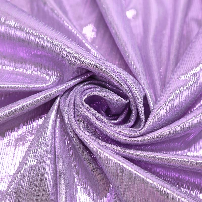 Sparkling Elastic Fabric for Dance Wear Costumes Dress Gilded Soft Stretch Fabric Background Decoration Clothing DIY Material