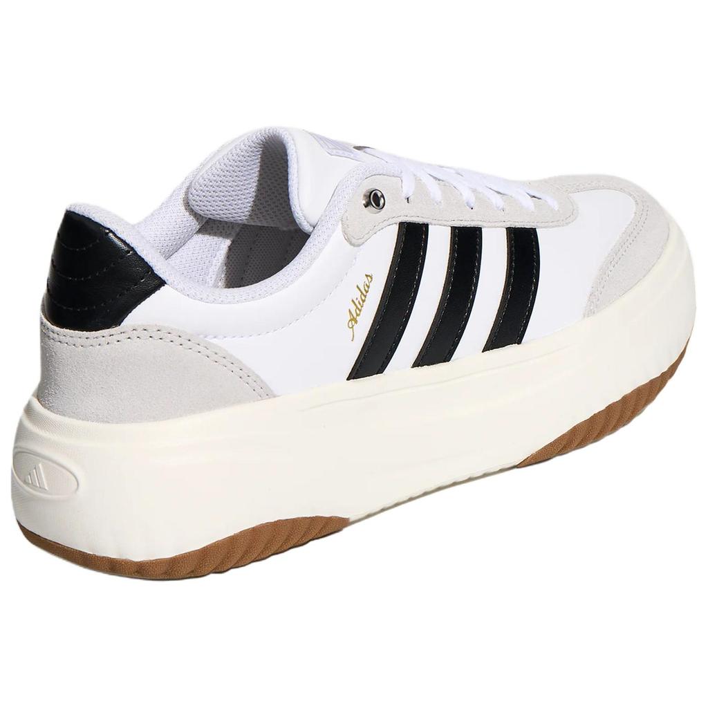 adidas FLARE PLATFORM German Army Trainers Women's White Black KH6913