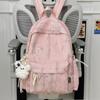 Schoolbag1011 New Star Large Capacity Middle School Student Female Tie-Dyeing Casual Backpack Female Backpack Teen School Bag
